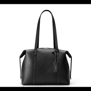 The Bowler Bag (Large) by Linjer, Italian Leather